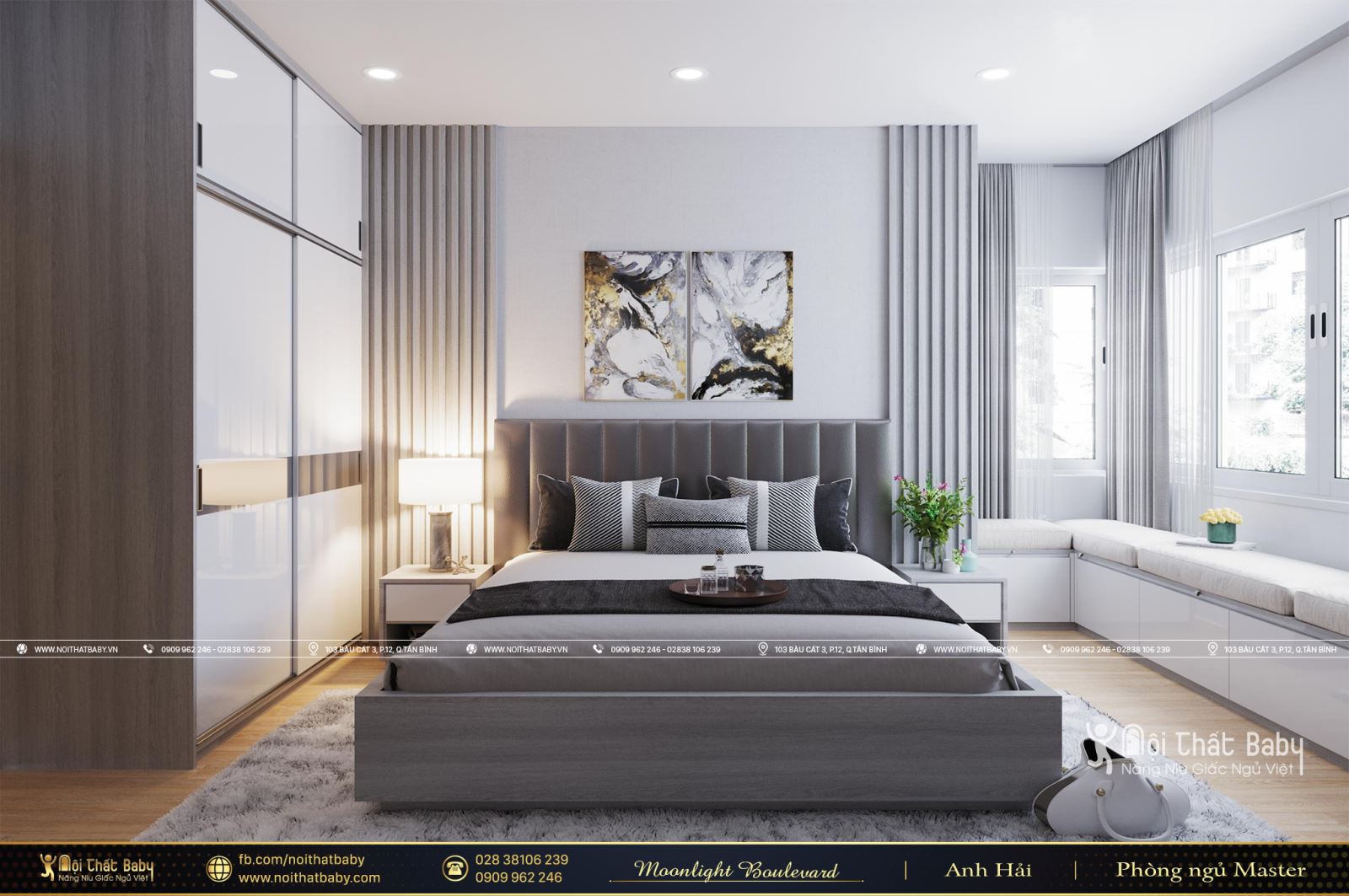 Tổng hợp các mẫu thiết kế nội thất chung cư Moonlight Boulevard